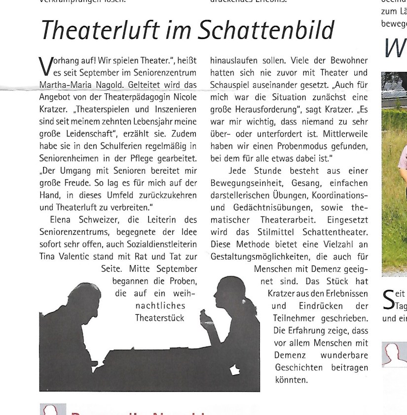 Bericht MM Die Zeitung 172 2017